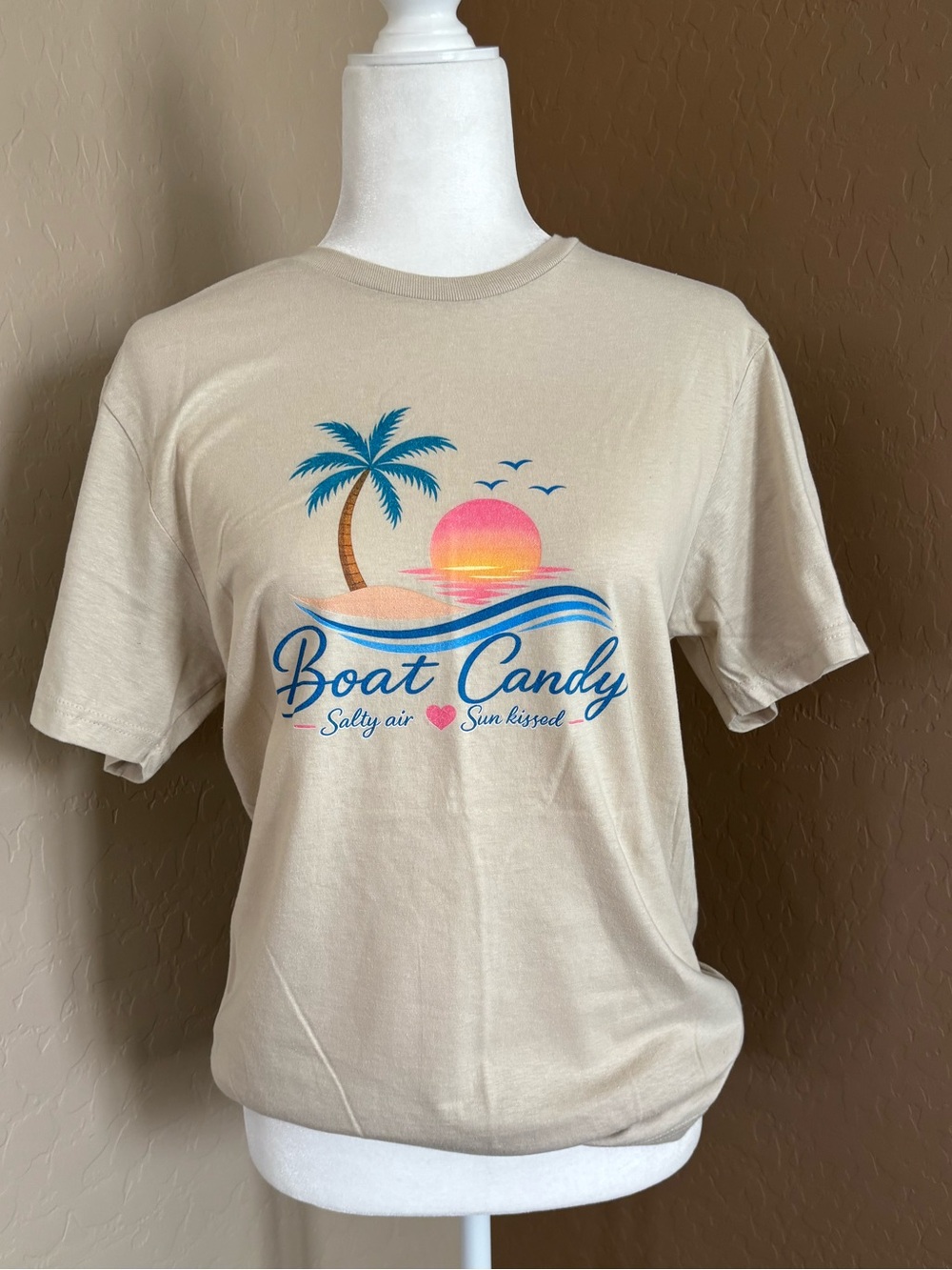 🍭🍬 BOAT CANDY 🍬🍭 Fun Beach/Boat Graphic Unisex Tee
